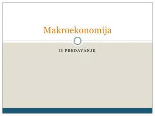 makroekonomija