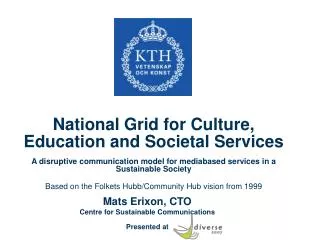National Grid for Culture, Education and Societal Services