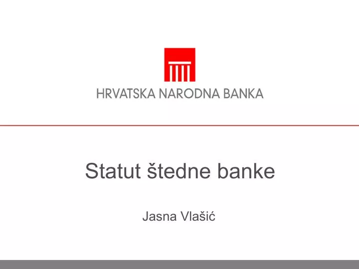 statut tedne banke