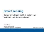 Smart sensing - slide 1