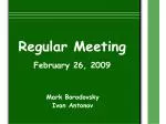Update on Adjacent Gene Analysis - Meeting Summary - slide 1