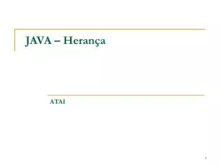 java heran a