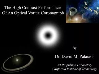 The High Contrast Performance Of An Optical Vortex Coronagraph