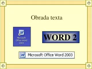 obrada texta