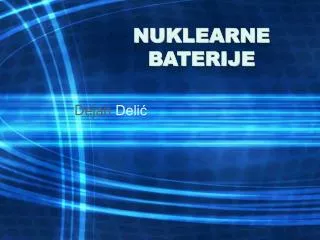 nuklearne baterije