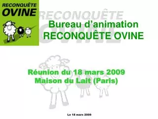 bureau d animation reconqu te ovine