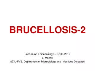 BRUCELLOSIS-2