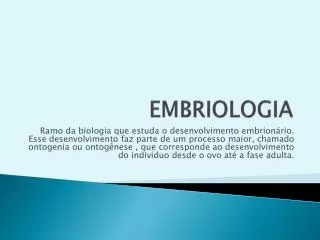 embriologia