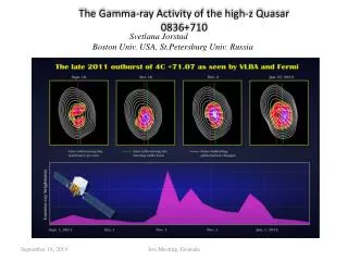 The Gamma-ray Activity of the high- z Quasar 0836+710