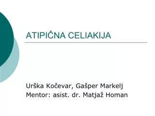 atipi na celiakija