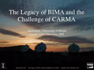 The Legacy of BIMA and the Challenge of CARMA