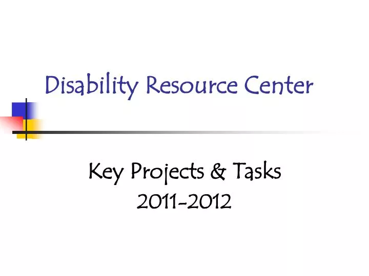 disability resource center