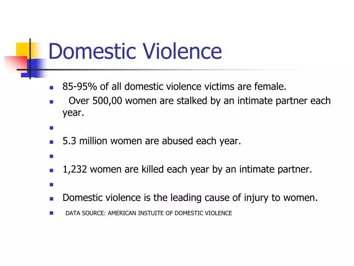 domestic violence