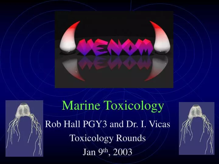 marine toxicology