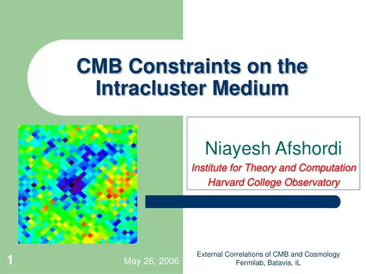cmb constraints on the intracluster medium