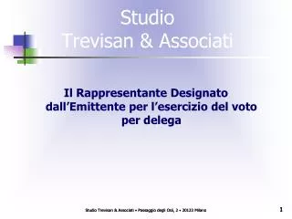 studio trevisan associati
