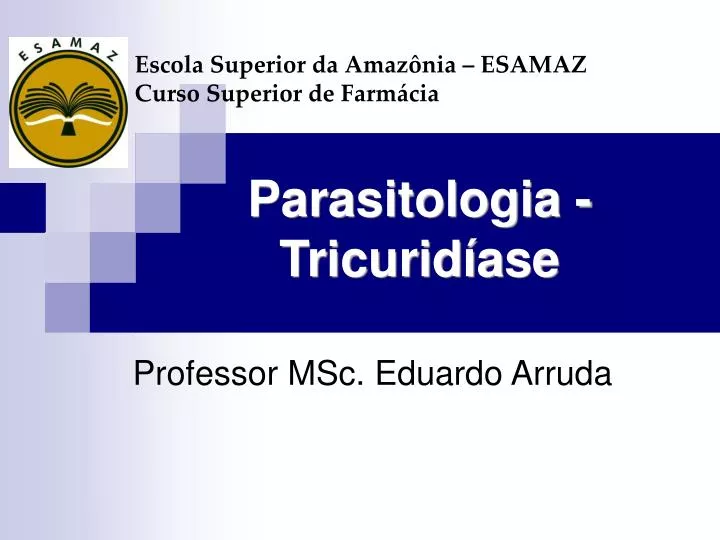 parasitologia tricurid ase