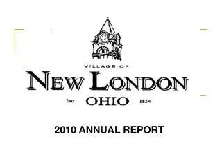2010 ANNUAL REPORT