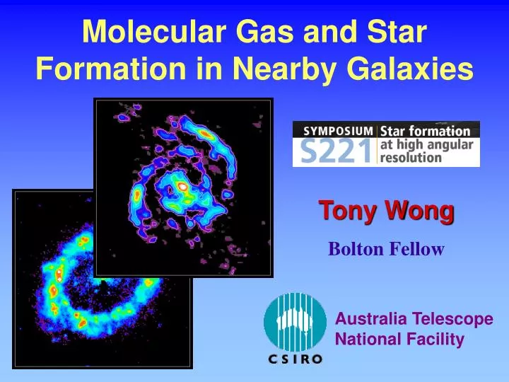 molecular gas and star formation in nearby galaxies