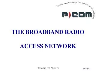 THE BROADBAND RADIO ACCESS NETWORK