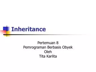 inheritance