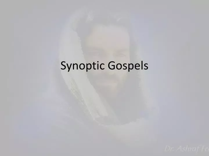 synoptic gospels