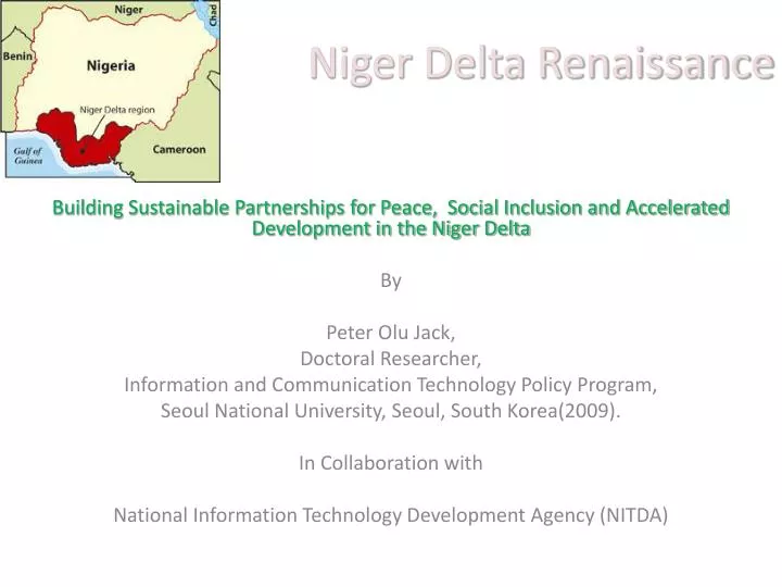 niger delta renaissance
