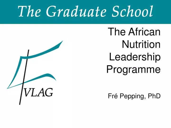 the african nutrition leadership programme