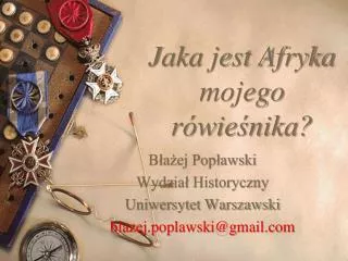 jaka jest afryka mojego r wie nika