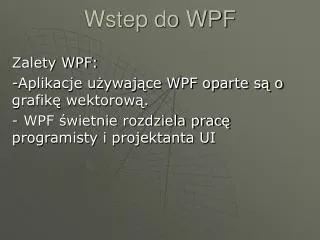 wstep do wpf