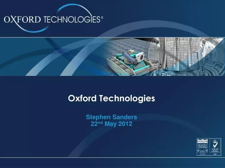 oxford technologies