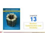 Workers’ Compensation and Disability - slide 1