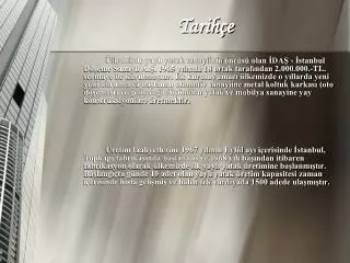 tarih e