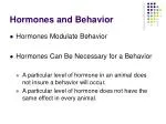 PPT - Hormones and Behavior PowerPoint Presentation, free download - ID ...