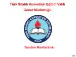 Türk Silahlı Kuvvetleri Eğitim Vakfı Genel Müdürlüğü - slide 1