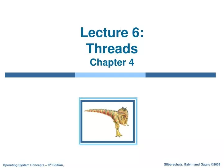 lecture 6 threads chapter 4
