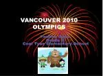 VANCOUVER 2010 OLYMPICS - slide 1