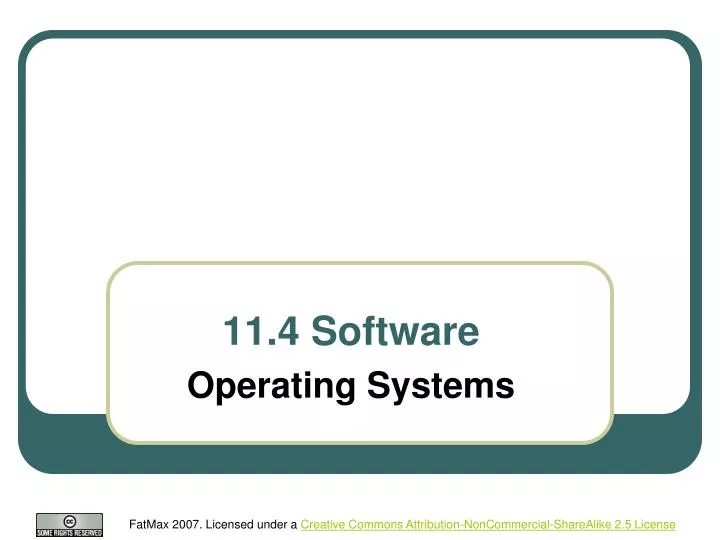 11 4 software operating systems