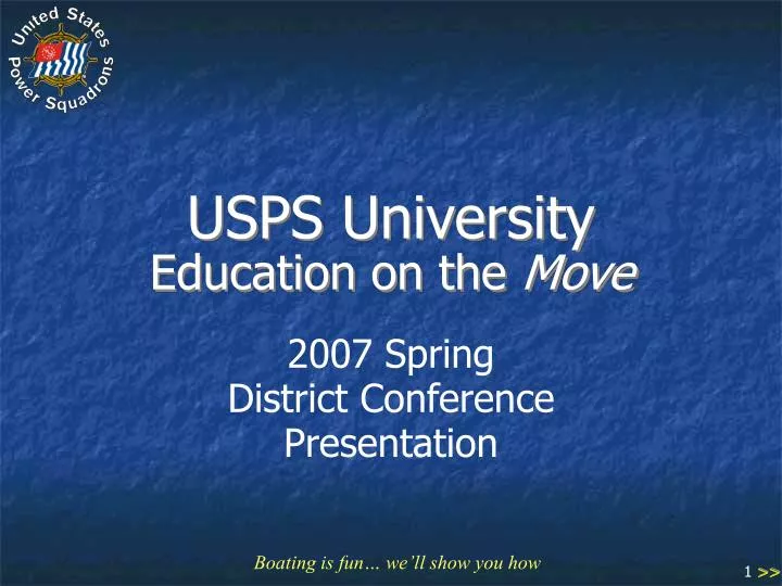 usps university education on the move