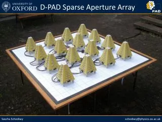D-PAD Sparse Aperture Array