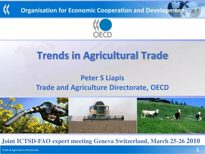 trends in agricultural trade
