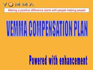VEMMA COMPENSATION PLAN