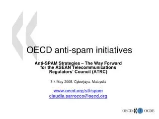 OECD anti-spam initiatives