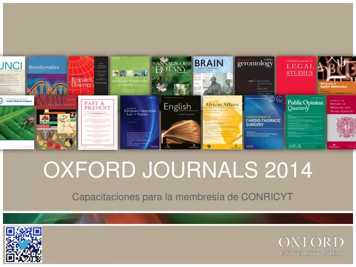 oxford journals 2014