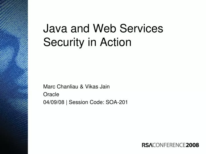 java and web services security in action
