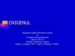 oxigenul