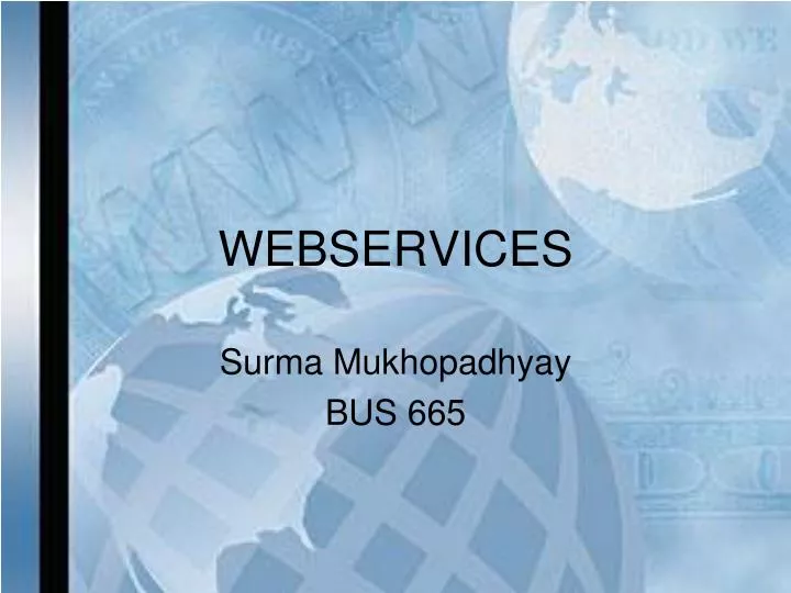 webservices