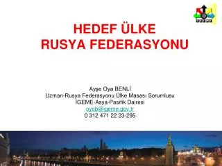 hedef lke rusya federasyonu