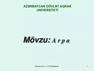m vzu a r p a