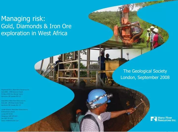 managing risk gold diamonds iron ore exploration in west africa